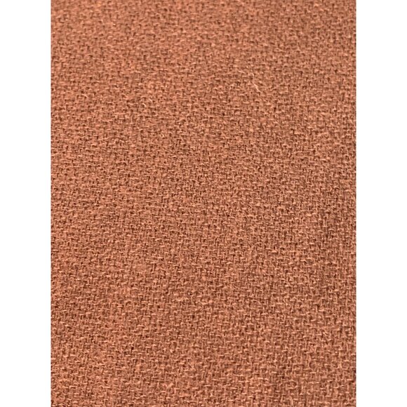 Vintage Dark Brown Wool Fabric 1/2 Yard 44" Wide Rug Hooking - Picture 1 of 6